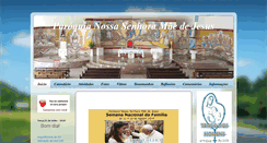 Desktop Screenshot of maedejesus.org.br